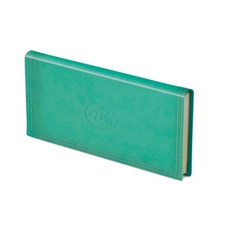 TOPTIMER Zsebnaptár, fekvő elrendezésű, TOPTIMER, "Ace", menta
