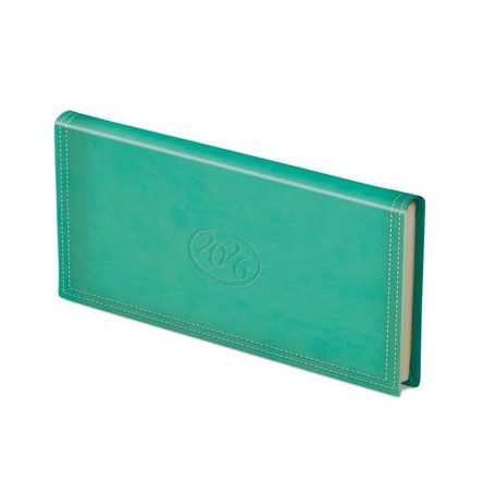 TOPTIMER Zsebnaptár, fekvő elrendezésű, TOPTIMER, "Ace", menta