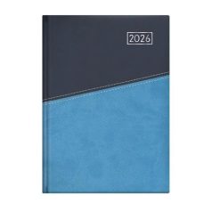   TOPTIMER Naptár, tervező, B5, heti, TOPTIMER "Duplex", kék-világoskék