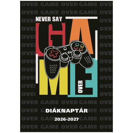 TOPTIMER Diáknaptár, 2026/2027 tanév, B6, heti, TOPTIMER "Gamer"