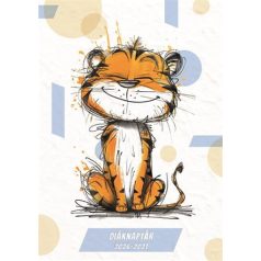   TOPTIMER Diáknaptár, 2026/2027 tanév, B6, heti, TOPTIMER, "Tigris"