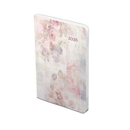 TOPTIMER Naptár, tervező, B6, heti, TOPTIMER, "Joy flexi", pasztel