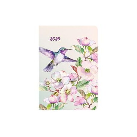 TOPTIMER Naptár, tervező, B6, heti, TOPTIMER, "Joy flexi", kolibri