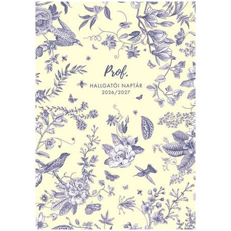 TOPTIMER Hallgatói naptár, 2026/2027 tanév, A5, heti, TOPTIMER, "Romantik"