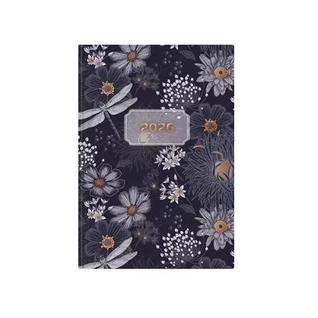 TOPTIMER Naptár, tervező, A5, heti, TOPTIMER "Joy", szitakötő