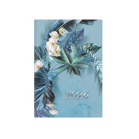 TOPTIMER Naptár, tervező, A5, heti, TOPTIMER "Joy", türkiz