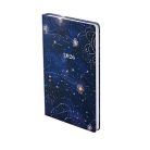 TOPTIMER Naptár, tervező, A5, heti, keskeny, TOPTIMER, "Joy", galaxis