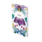 TOPTIMER Naptár, tervező, A5, heti, keskeny, TOPTIMER, "Joy", pálma