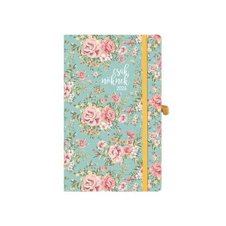 TOPTIMER Naptár, tervező, A5, heti, TOPTIMER, "Csak Nőknek", romantik