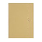 TOPTIMER Naptár, tervező, B5, heti, TOPTIMER "Linea", bézs