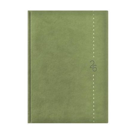 TOPTIMER Naptár, tervező, B5, heti, TOPTIMER "Linea", zöld