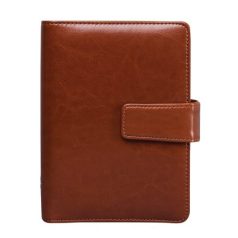   SATURNUS Kalendárium, gyűrűs, betétlapokkal, "L", műbőr, SATURNUS, "223", barna