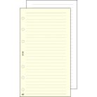 SATURNUS Kalendárium betét, jegyzetlap, "L", vonalas, SATURNUS, chamois