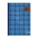 TOPTIMER Jegyzetfüzet, A5, vonalas, 96 lap, TOPTIMER "Notes", kék skótkockás