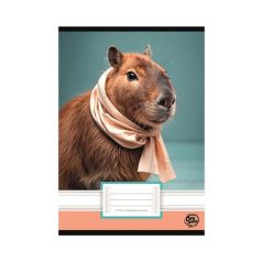   OPTISCHOOL Füzet, tűzött, A5, vonalas, 32 lap, 3. osztály, OPTISCHOOL, "12-32", "Capybara"