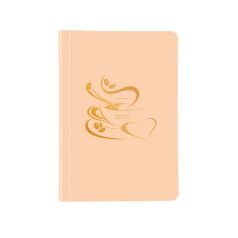   TOPTIMER Naptár, tervező, A5, heti, TOPTIMER "Pastel", lazac