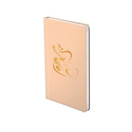 TOPTIMER Naptár, tervező, A5, heti, TOPTIMER "Pastel", lazac