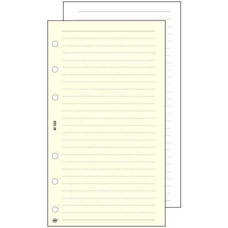 SATURNUS Kalendárium betét, jegyzetlap, "S", vonalas, SATURNUS, chamois