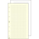 SATURNUS Kalendárium betét, jegyzetlap, "S", kockás, SATURNUS, chamois