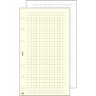 SATURNUS Kalendárium betét, jegyzetlap, "S", kockás, SATURNUS, chamois