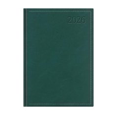   TOPTIMER Naptár, tervező, A4, heti, TOPTIMER "Traditional", zöld