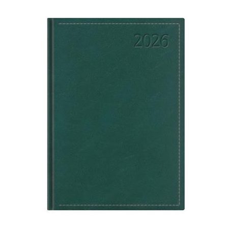 TOPTIMER Naptár, tervező, A4, heti, TOPTIMER "Traditional", zöld