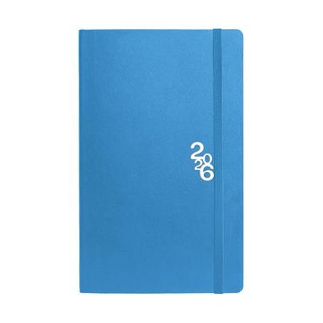 TOPTIMER Naptár, tervező, A5, heti, TOPTIMER "Rainbow", világoskék