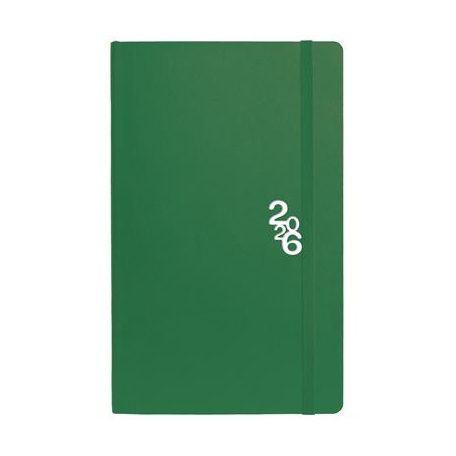 TOPTIMER Naptár, tervező, A5, heti, TOPTIMER "Rainbow", zöld