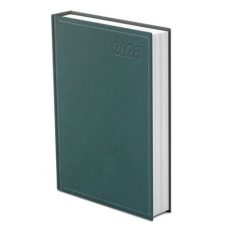   TOPTIMER Naptár, tervező, B5, napi, TOPTIMER "Traditional", zöld