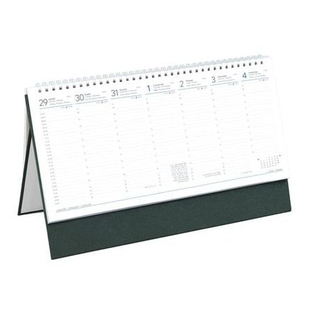 TOPTIMER Naptár, asztali, álló, TOPTIMER, fekete