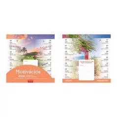  TOPTIMER Naptár, fali, mágneses, kétheti, TOPTIMER, "Motivációs"