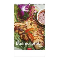 TOPTIMER Naptár, fali, TOPTIMER "Ételreceptek"