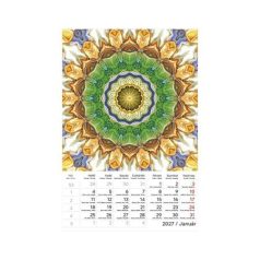 TOPTIMER Naptár, fali, TOPTIMER "Mandala"
