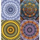 TOPTIMER Naptár, fali, TOPTIMER "Mandala"