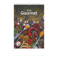 TOPTIMER Naptár, fali, TOPTIMER "Gourmet"