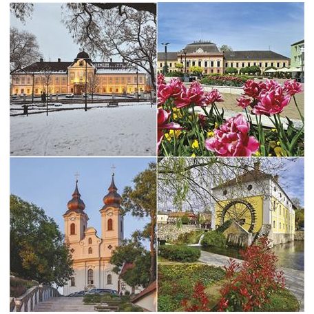 TOPTIMER Naptár, fali, TOPTIMER "Magyar városok"