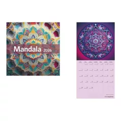 TOPTIMER Naptár, fali, TOPTIMER, "Mandala"