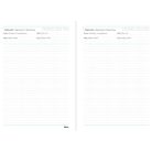 TOPTIMER Tárgyalási napló, B5, TOPTIMER, "Traditional", bordó