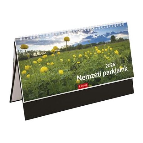 TOPTIMER Naptár, asztali, álló, TOPTIMER, "Nemzeti Park"