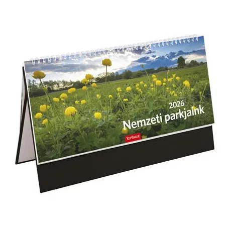 TOPTIMER Naptár, asztali, álló, TOPTIMER, "Nemzeti Park"
