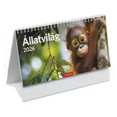   TOPTIMER Naptár, asztali, álló, TOPTIMER, "Állatvilág"