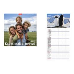   TOPTIMER Naptár, fali, TOPTIMER, "Családi tervező"