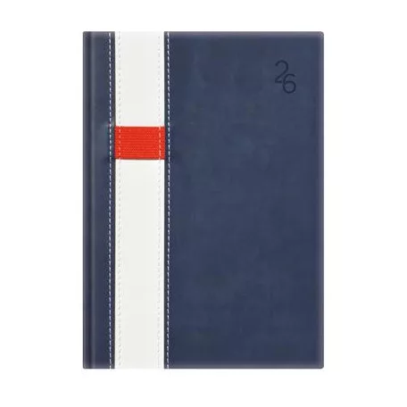 TOPTIMER Naptár, tervező, B5, heti, TOPTIMER "Vario", kék-fehér