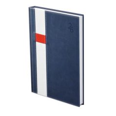   TOPTIMER Naptár, tervező, B5, heti, TOPTIMER "Vario", kék-fehér