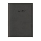 TOPTIMER Naptár, tervező, A4, napi, TOPTIMER "Wide", fekete