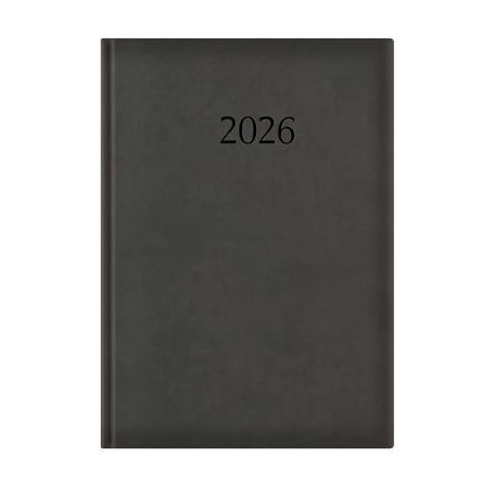 TOPTIMER Naptár, tervező, A4, napi, TOPTIMER "Wide", fekete