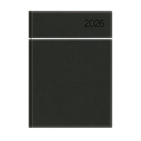 TOPTIMER Naptár, tervező, B5, heti, TOPTIMER, "Young", fekete-fehér