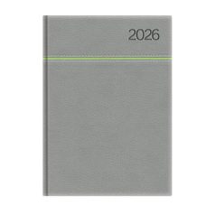   TOPTIMER Naptár, tervező, B5, heti, TOPTIMER, "Young", szürke-zöld