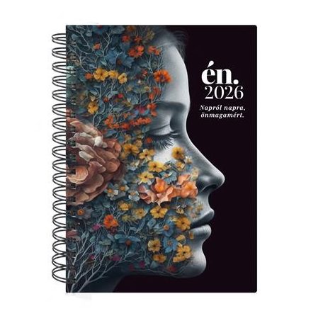 TOPTIMER Naptár, tervező, spirálozott, A5, napi, TOPTIMER "ÉN 2026"