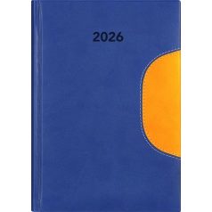   DAYLINER Naptár, tervező, B5, heti, DAYLINER "Memphis", kék-sárga